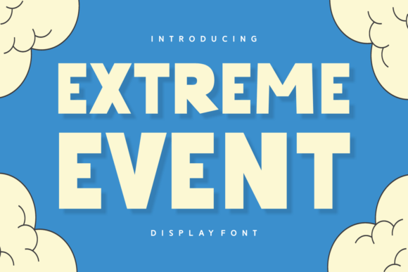 Extreme Event: The Hand-Drawn Font That Elevates Every Design