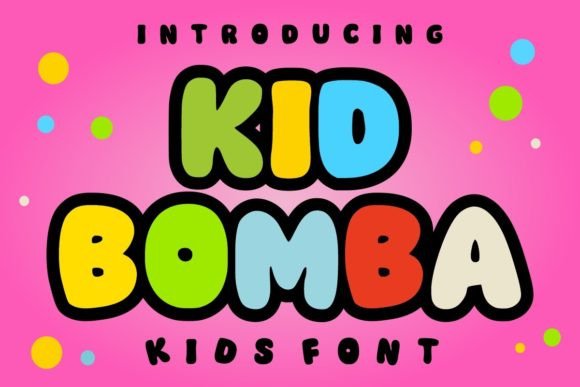 Kid Bomba: The Display Font That Demands Attention