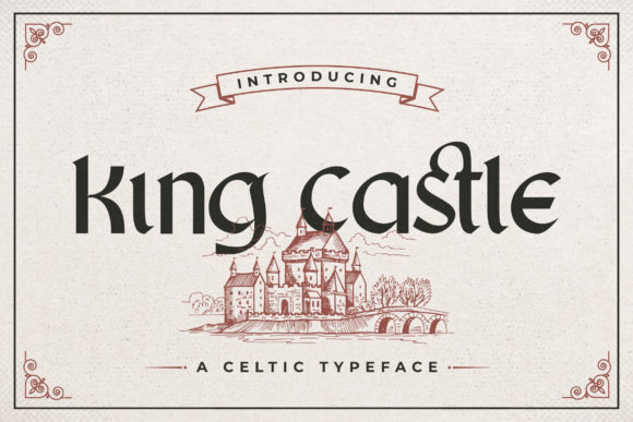 King Castle: A Celtic-Inspired Display Font for Bold Branding
