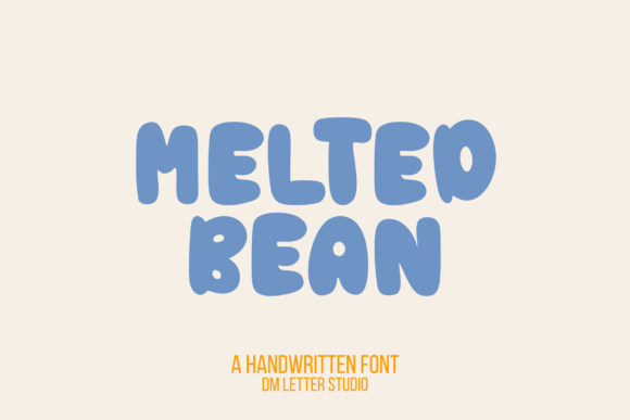 Melted Bean: The Playful Font That Brings Characters to Life