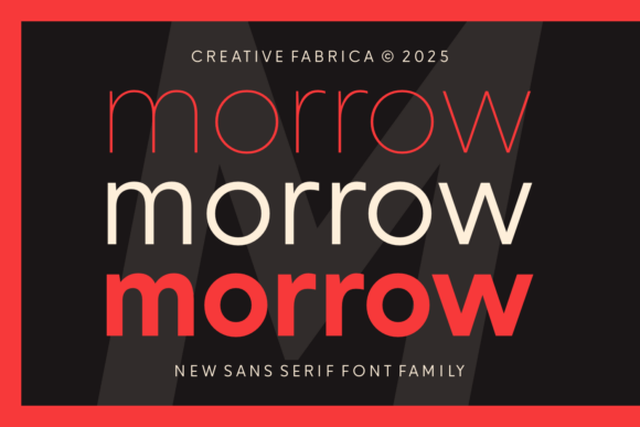 Morrow: A Modern Sans Serif for Polished Design