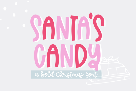 Santa's Candy: The Playful Christmas Font for Holiday Magic