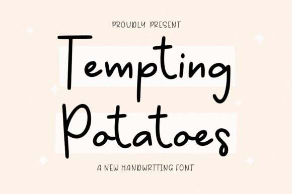 Tempting Potatoes: The Handwritten Font with Surprising Range