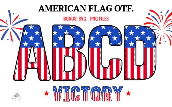 The American Flag Font: A Typographic Tribute to Patriotism
