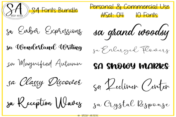 Transform Everyday Projects with Script and Handwritten Bundle 4