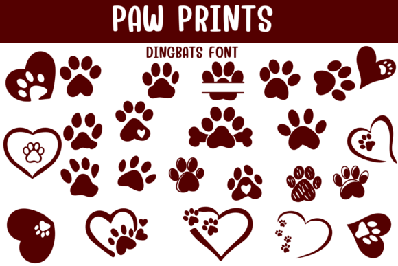 Unleash Your Inner Animal Lover: A Guide to the Paw Prints Font