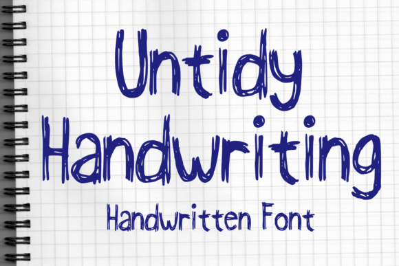 Untidy Handwriting: The Charming Typeface That Breaks the Rules